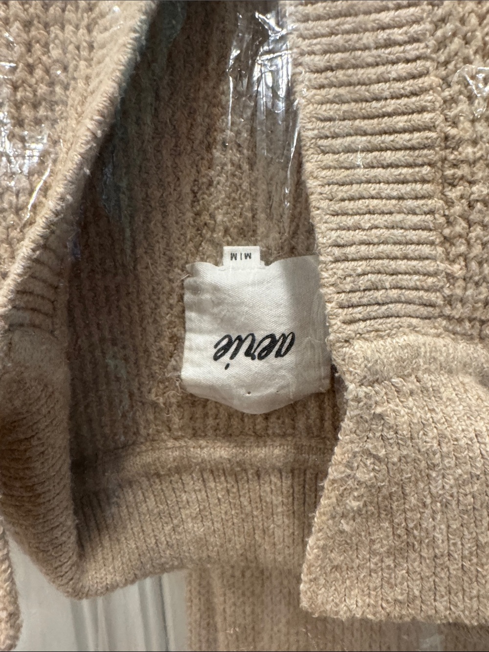 Aerie Neutral Knit sweater and pants matching set - Beige - Picture 2 of 5